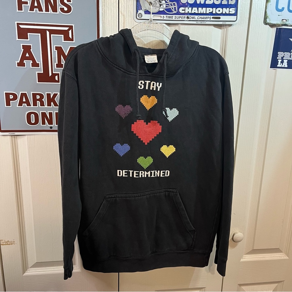 Stay Determined Pullover Hoodie Sweatshirt